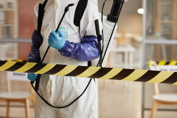 Professional Crime Scene Cleanup technician working in Longport, NJ